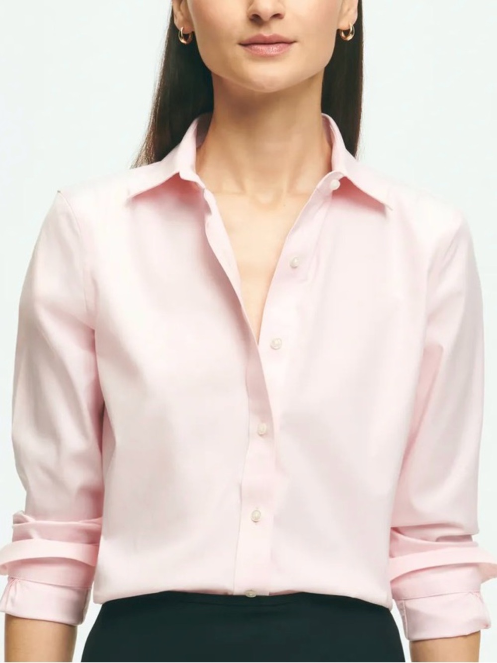 Brooks Brothers Pink Fitted Non-Iron Shirt
Size 12 - Picture 3 of 10